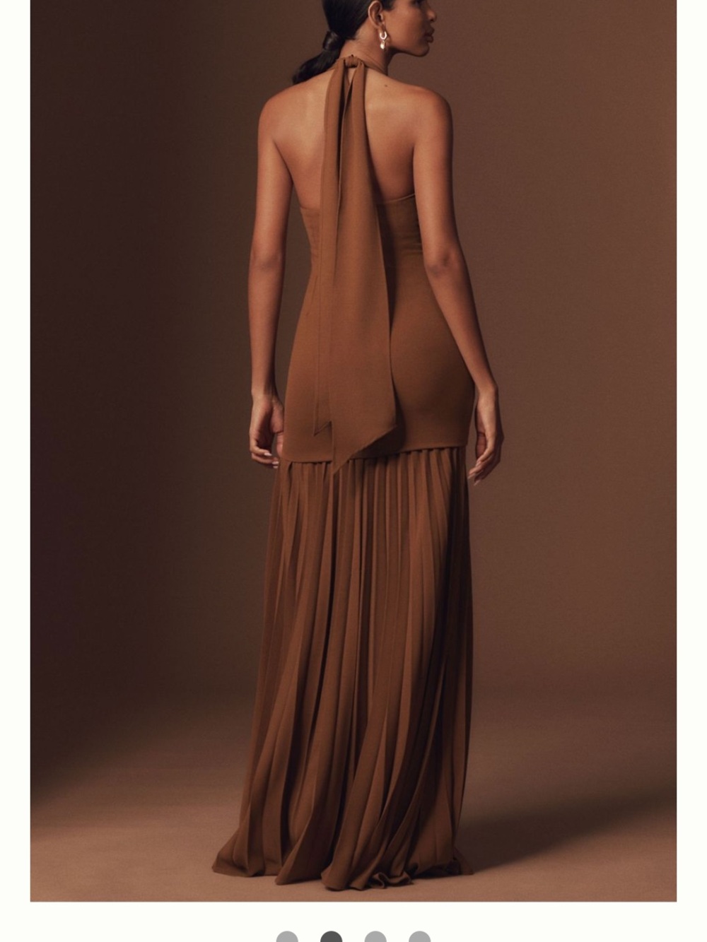 ⚡️DELFI COLLECTIVE/ANTHRO⚡️Delilah halter maxi dress - Picture 2 of 3